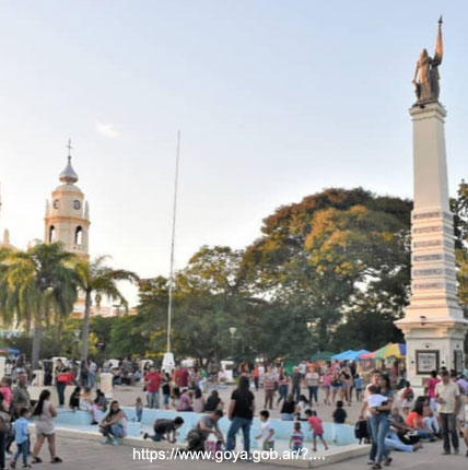 Plaza Mitre - Goya, Corrientes