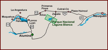 Parque Nacional Laguna Blanca - Neuquén